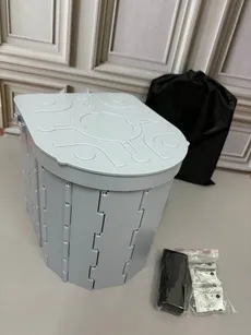 توالت فرنگی سفری تاشو کم جا 