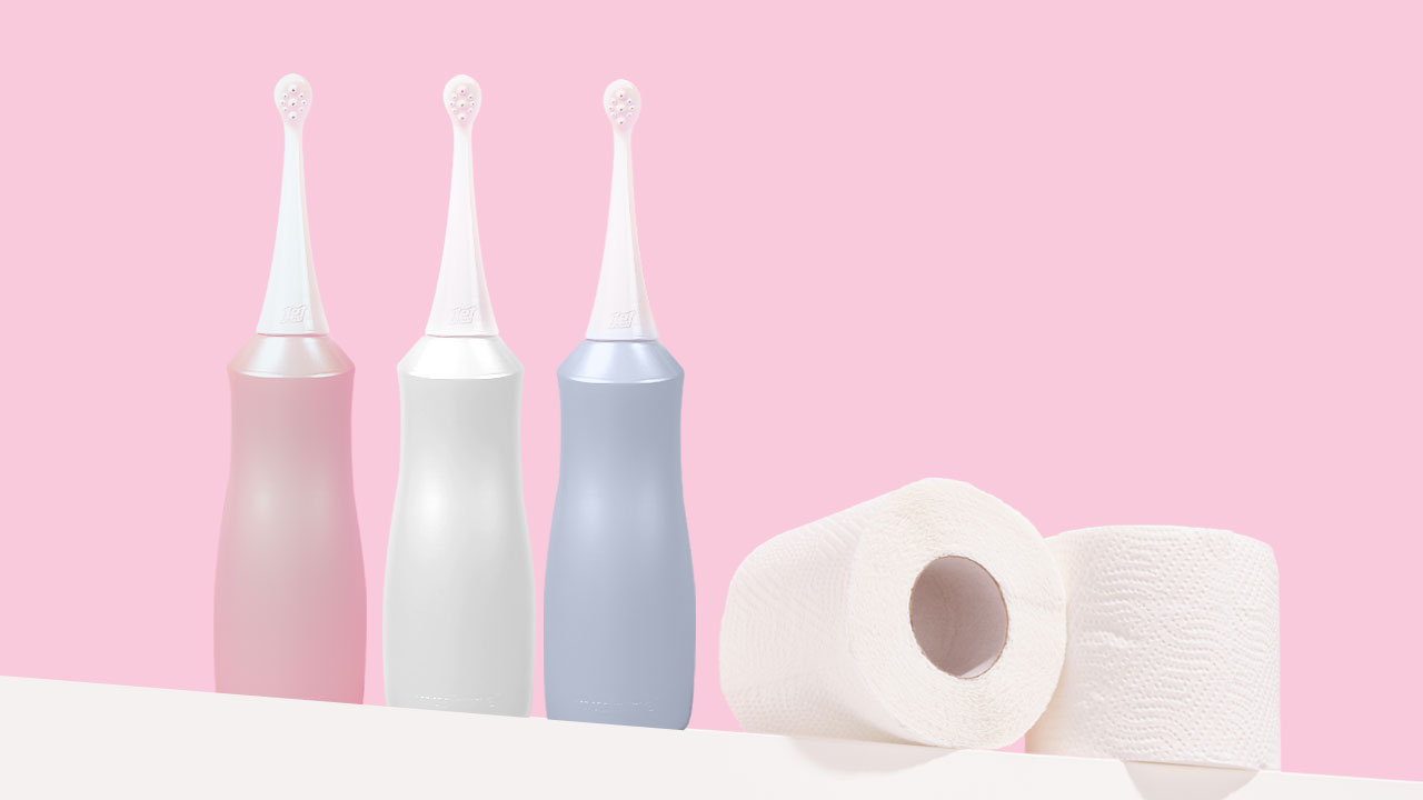 تمیز کننده ناحیه مقعد با فشار آب