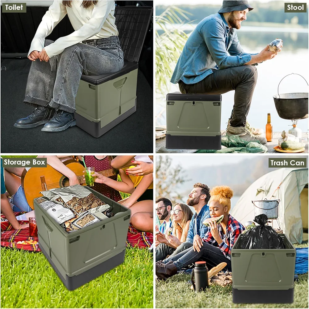 توالت تاشو سفری  black deer مدل 6204