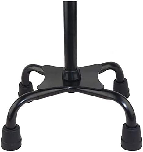 عصا چهارپایه خارجی با ارتفاع قابل تنظیم Black