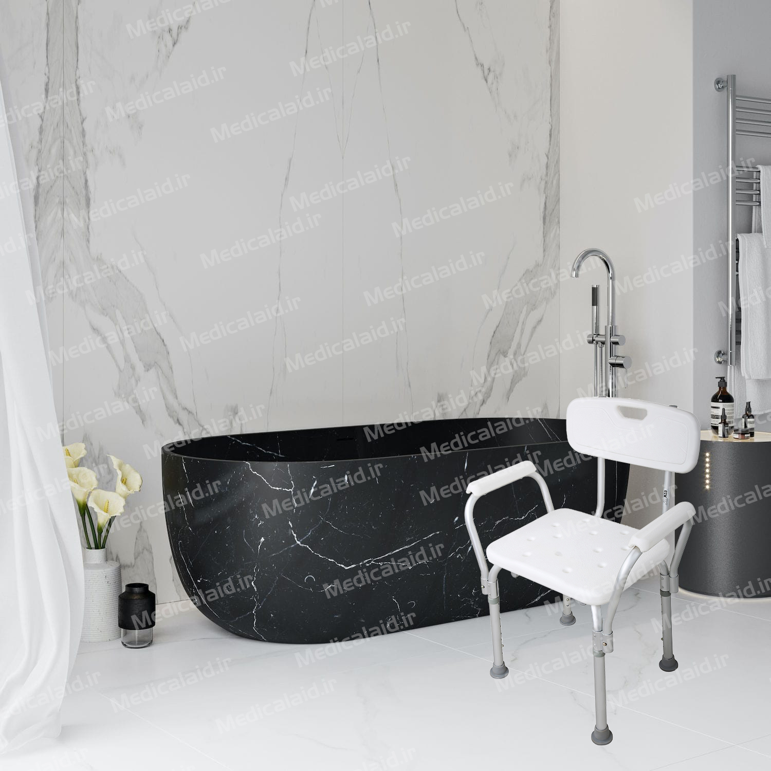 صندلی حمام سالمند مدل وییونا